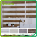 DR-0016 Roller blinds manufacture modern colorful clear double layer zebra blinds